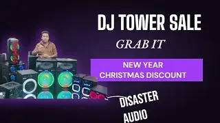 TOWER SPEAKER SALE || BIG DISCOUNTS || FESTIVAL OFFERS || FREE GIFTS || DISASTER AUDIO