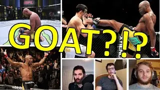Is Anderson Silva the MMA GOAT?!? Ranking Silva among Khabib, GSP and Jon Jones - SmeshCast Clips