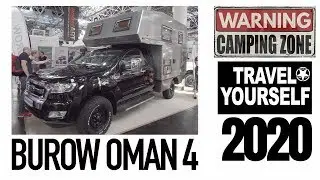 2019 Burow Oman 4 -Allrad  Pick Up Wohnmobil - Cravan Salon D&uuml;sseldorf