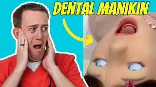Japanese dentists train on the CREEPIEST manikin robots