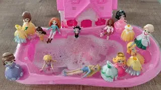 Disney Princess Doll Makeover ~ DIY Miniature Ideas for Barbie   Wig, Dress, Faceup, andMore! DIY