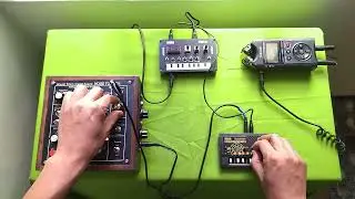 Jam #118 noise toaster MFOS + monotron delay + nts-1
