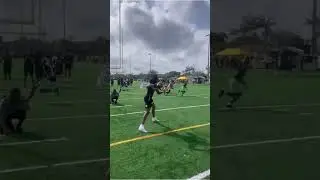 2026 Miami QB commit Dereon Coleman at Battle Miami #hsfootball #recruiting #miamihurricanes