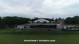 Victoria Lake in Stratford Ontario with Sinfonia from Bach's BWV 169.