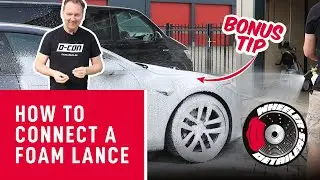 ПОДКЛЮЧЕНИЕ ПЕНОРАСПЫЛЯЮЩЕГО НАСАДКА К МОЙКЕ ВЫСОКОГО ДАВЛЕНИЯ | ВИДЕО С ОТВЕТАМИ НА ВСЕ ВОПРОСЫ