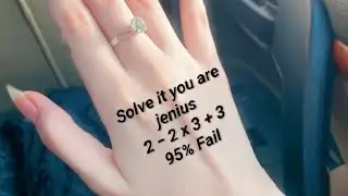 95% People Fail This Simple Math Puzzle 😱 | Can You Solve It?