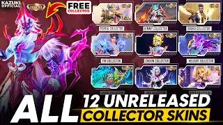 ALL 12 PENDING COLLECTORS SKINS LIST | MOSKOV COLLECTOR, CHOU COLLECTOR & MORE