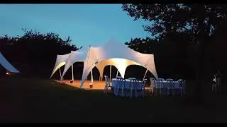 Capri Marquee Hire For Kent, Sussex, Surrey and Kent - At Night!