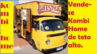 Vende-se Kombi-Home com teto alto. #elmachips #motorhome #avenda #kombihome #kombi