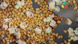 Popping Popcorn in normal and Slow Motion American Girl Doll Popcorn Machine & Pop Corn Box