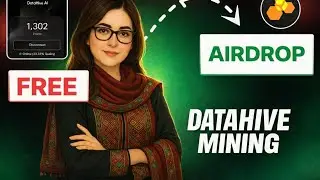 Data Hive New Mining Airdrop Full Guide 2026 | Datahive Strong Mining Project | TechSonya45