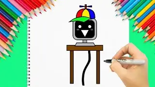 💙 HVORDAN DU TEGNER INCREDIBOX SPRUNKI SR. COMPUTER