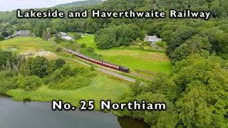 Lakeside & Haverthwaite Railway - No. 25 Northiam in Action