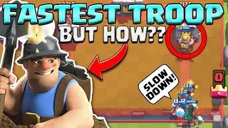 Clash Theory &ndash;&nbsp;How is the MINER the FASTEST Troop in ALL OF CLASH?? [Faster Underground Vs Above]