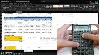 How to Calculate NPV and IRR on the HP 10BII Calculator