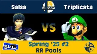 Drexel Melee Spring '25 #2: Salsa (Marth) Vs. Triplicata (Luigi) - Round Robin Pools