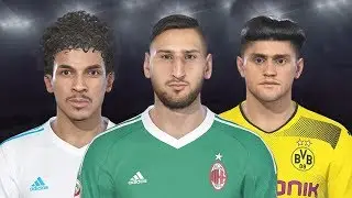 PES 2018 Data Pack 2.0 | New and Updated Faces