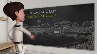 LAW 33 | Fair Catch | Annimation | ICC Cricket Laws