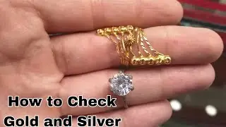 How to Check Gold and Silver Jewelry Hindi/Urdu