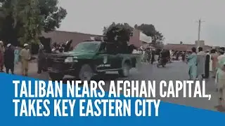 Taliban nears Afghan capital, takes key eastern city