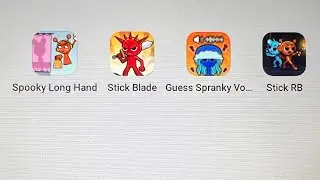 Spooky Lon hand, Stick blade, Guess Spranky Voice, Stick RB