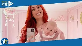 Stacey Solomon 'proud' as she shows off cake she made for Rose's first birthday