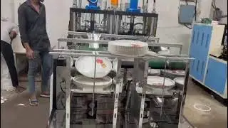 High speed paper plate machine -9871907756