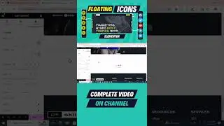 floating icons on elementor #elementor #icons