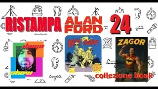 Ristampa ALAN FORD 24 - ZAGOR Book