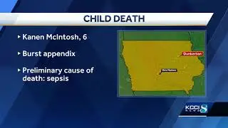 Medical Examiner blames child's death on burst appendix