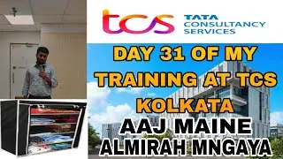 ILP got cleared Day 31 OF my training at TCS Kolkata | Aaj Maine foldable almirah mngaya