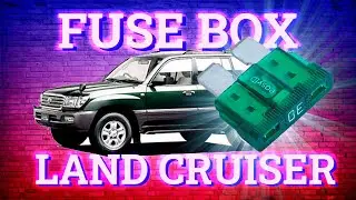 Toyota Land Cruiser (1998-2007) fuse box diagram