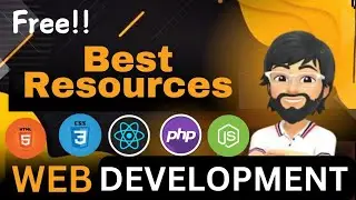 🔥 Top YouTube Channels to Learn Web Development for Free!💻 #webdevelopment #frontenddeveloper #react