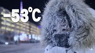 &ndash;53&deg;C Cold! Inside China&rsquo;s Northernmost City 🥶 | Life in Extreme Freezing Temperatures