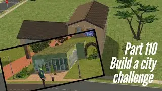 The Sims 2  - No commentary the Sims 2 Build a city challenge! Part 110