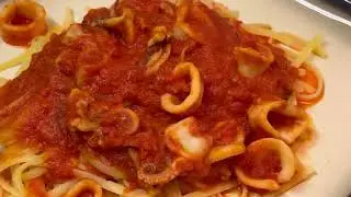 FETTUCCINE CON CALAMAR