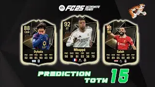 EA FC 25: Predictions Team of the Week 15 #TOTW