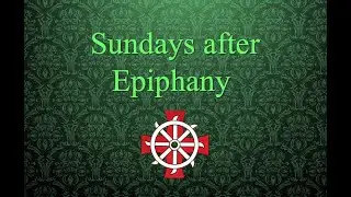 January 25th 2026 - Holy Eucharist - Third Sunday after Epiphany