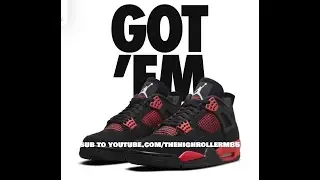 Got 'EM : Air Jordan 4 : Crimson , Live Cop via SNKRS App