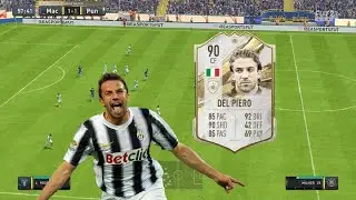 FIFA 23: 90 MID ICON DEL PIERO REVIEW - 5 STAR WEAK FOOT BEAST - FIFA 23 ULTIMATE TEAM