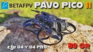 El Drone min&uacute;sculo🔥 Pavo Pico 2 con Dji O4 Pro y O4 Solo 80 gramos 