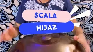 Handpan in scala Hijaz - Sonorità mistiche e arabeggianti