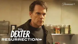 Dexter Looks Over Harrison&rsquo;s Work | Dexter: Resurrection