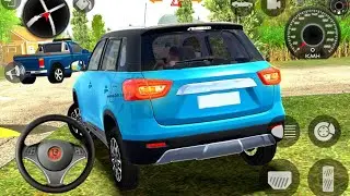 Suzuki Brezza Driving Simulator 🔥 gadi wala game - Cars Game Android Gameplay