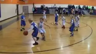 Sixes 2nd grade Basketball - Sixes Elementary at Knox - Saturday, January 10, 2015