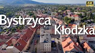 Bystrzyca Kłodzka Old Town Walk | NO MUSIC • NO CROWDS • Natural City Sounds • 4K