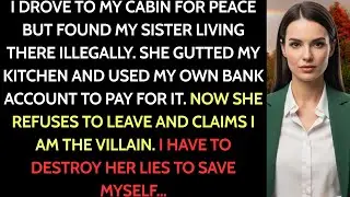 Sister Moved Into My Mountain Cabin Without Permission, Remodeled the Kitchen And Used My Money