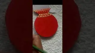 Pongal craft 🙂 | #pongalpot | #youtubeshorts | #shorts #craft #diy #pongal #papercraft