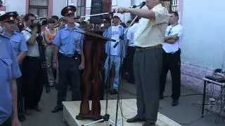 ВИЗИТ ЖИРИНОВСКОГО В  КАМЫШИН ИЮЛЬ 2007 ГОД