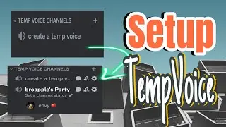 How to create a temporary voice channel in your discord server